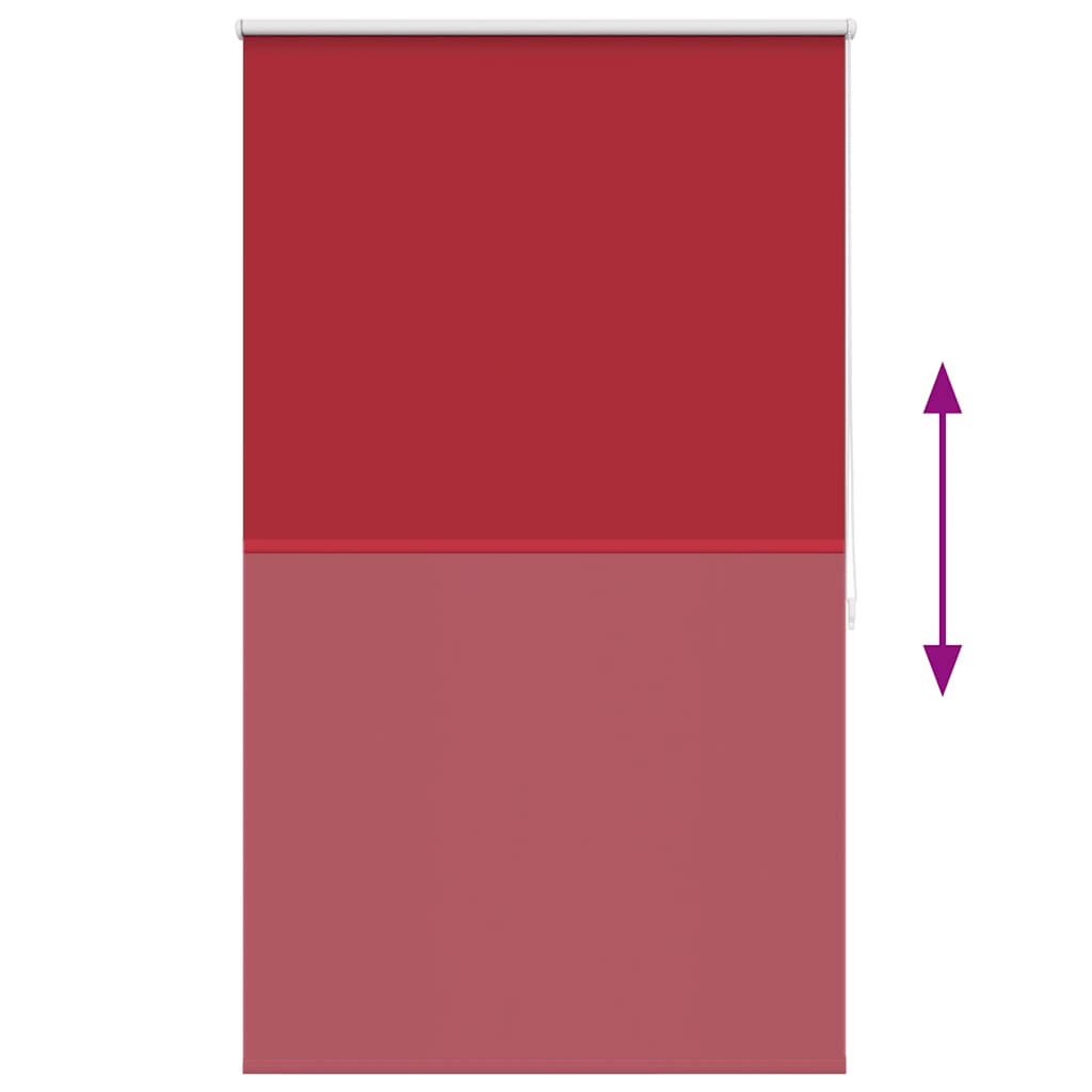 Store occultant 104,4 x 175 cm, largeur du tissu 100 cm, rouge