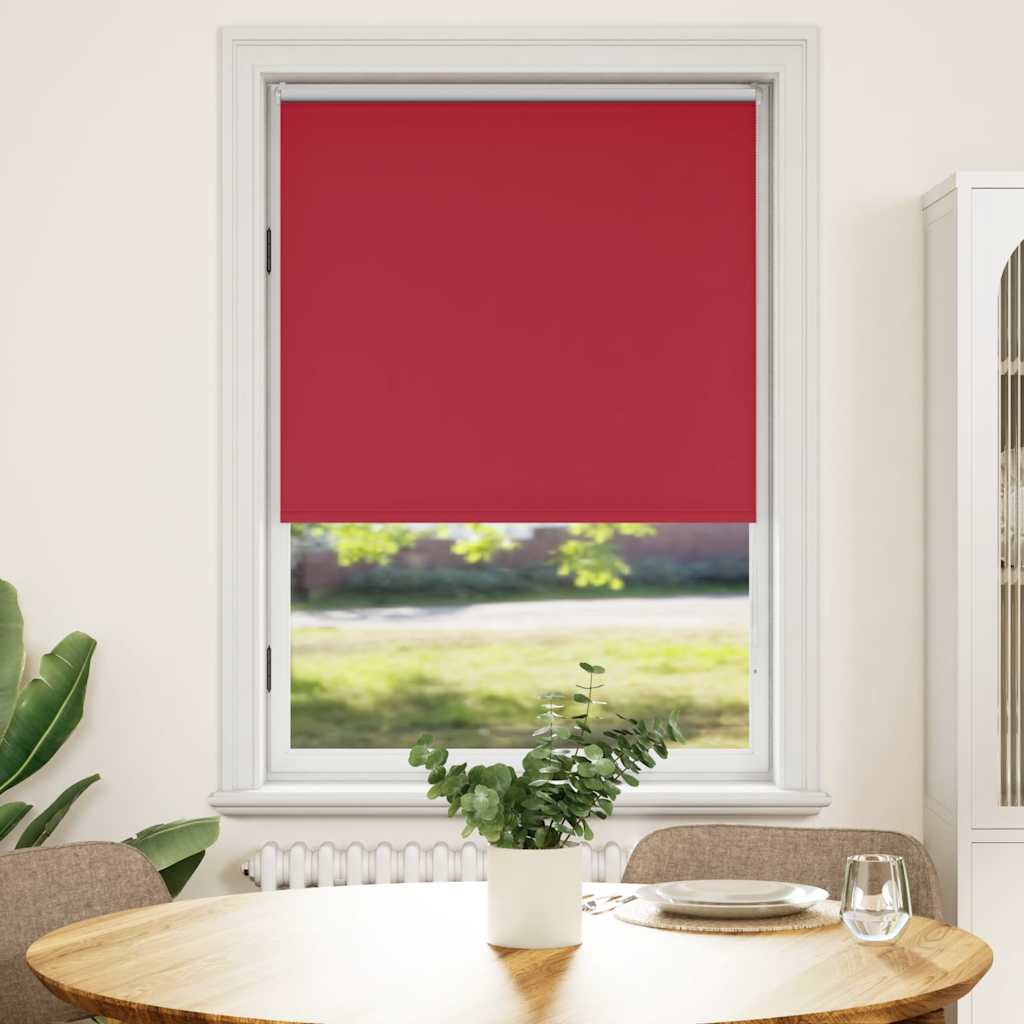 Store occultant 104,4 x 175 cm, largeur du tissu 100 cm, rouge