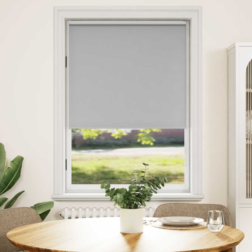 Store occultant 124,4 x 175 cm, largeur du tissu 120 cm, gris