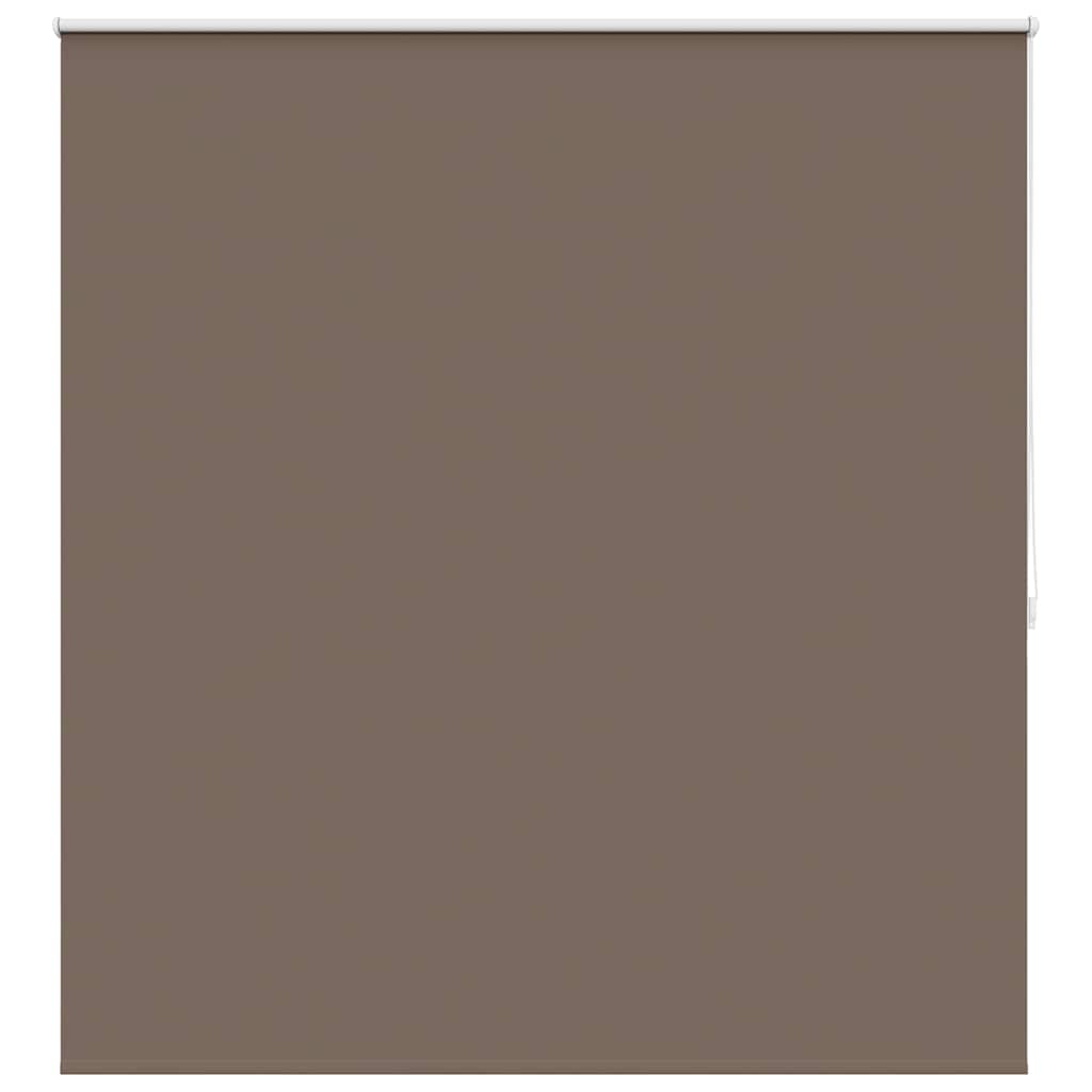 Blackout blind 144.4 x 175 cm, fabric width 140 cm, coffee brown