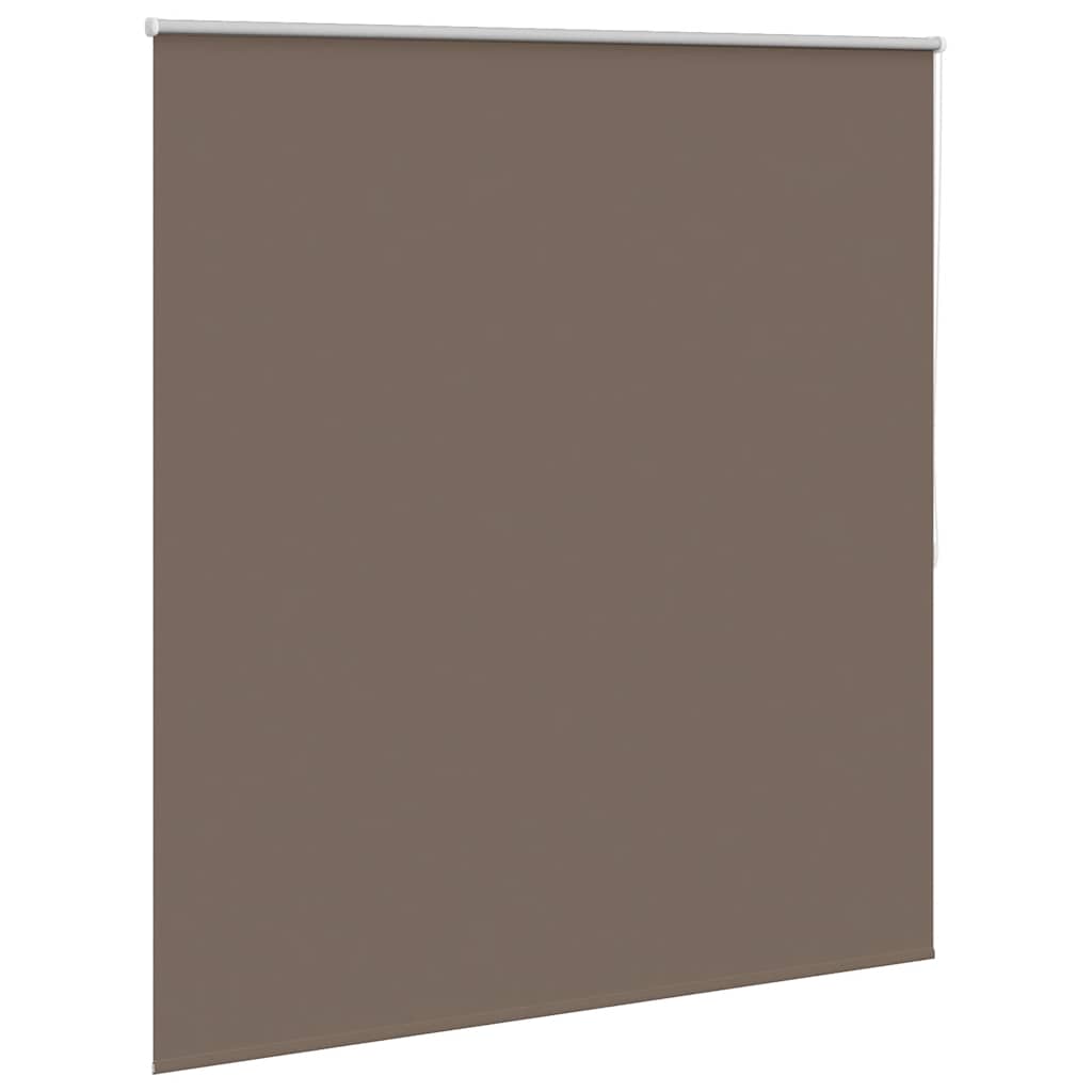 Blackout blind 144.4 x 175 cm, fabric width 140 cm, coffee brown