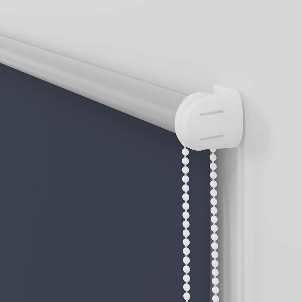 Blackout Roller Blind 144.4 x 175 cm, Fabric Width 140 cm, Navy Blue