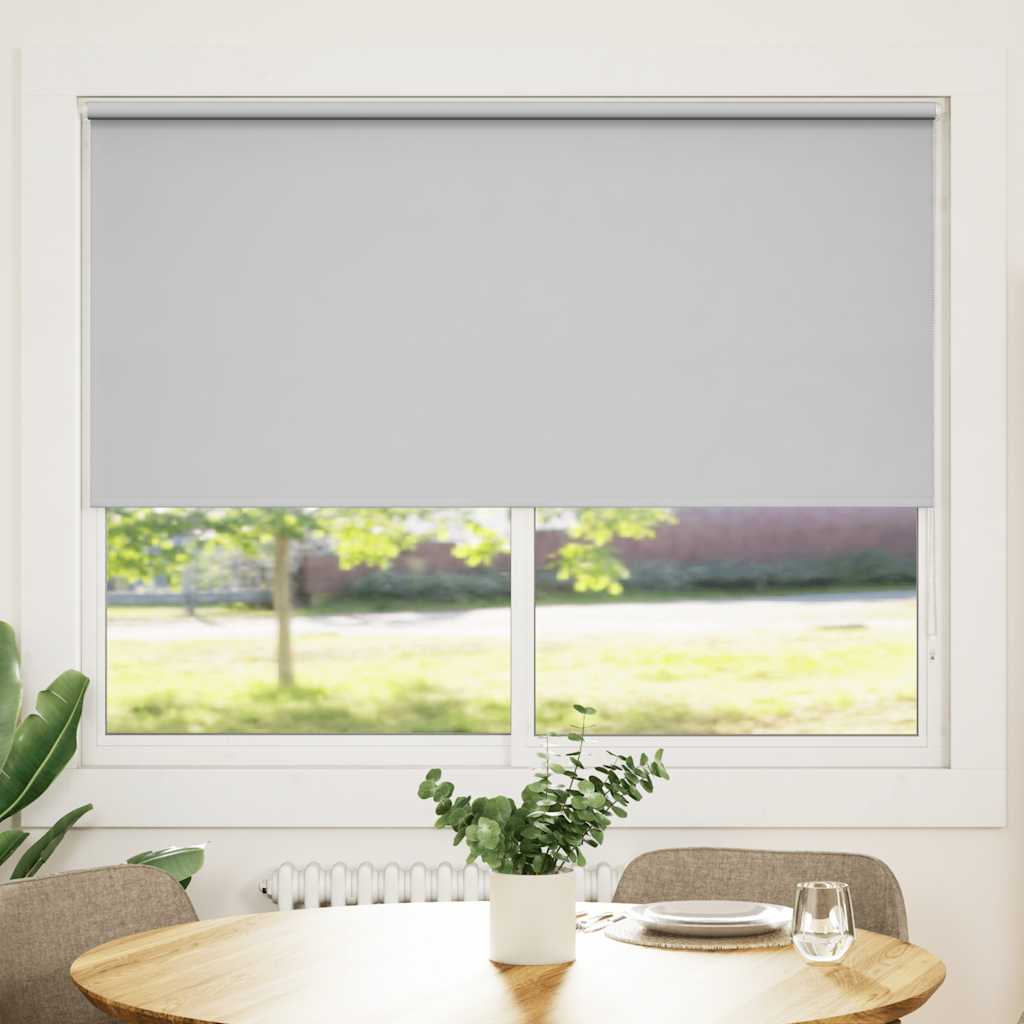 Store occultant 144,4 x 175 cm, largeur du tissu 140 cm, gris