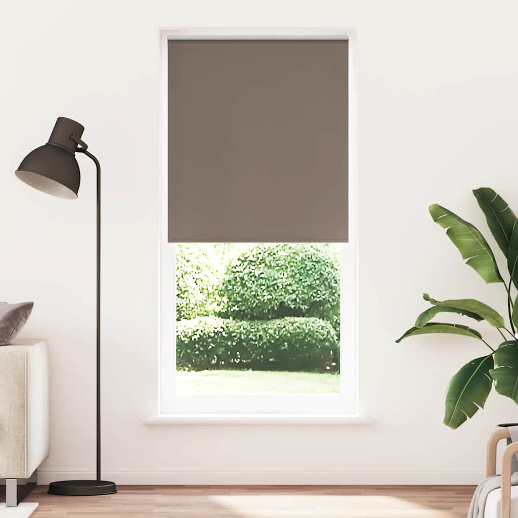 Verdunkelungsrollo 84,4 x 230 cm, Stoffbreite 80 cm, Kaffeebraun