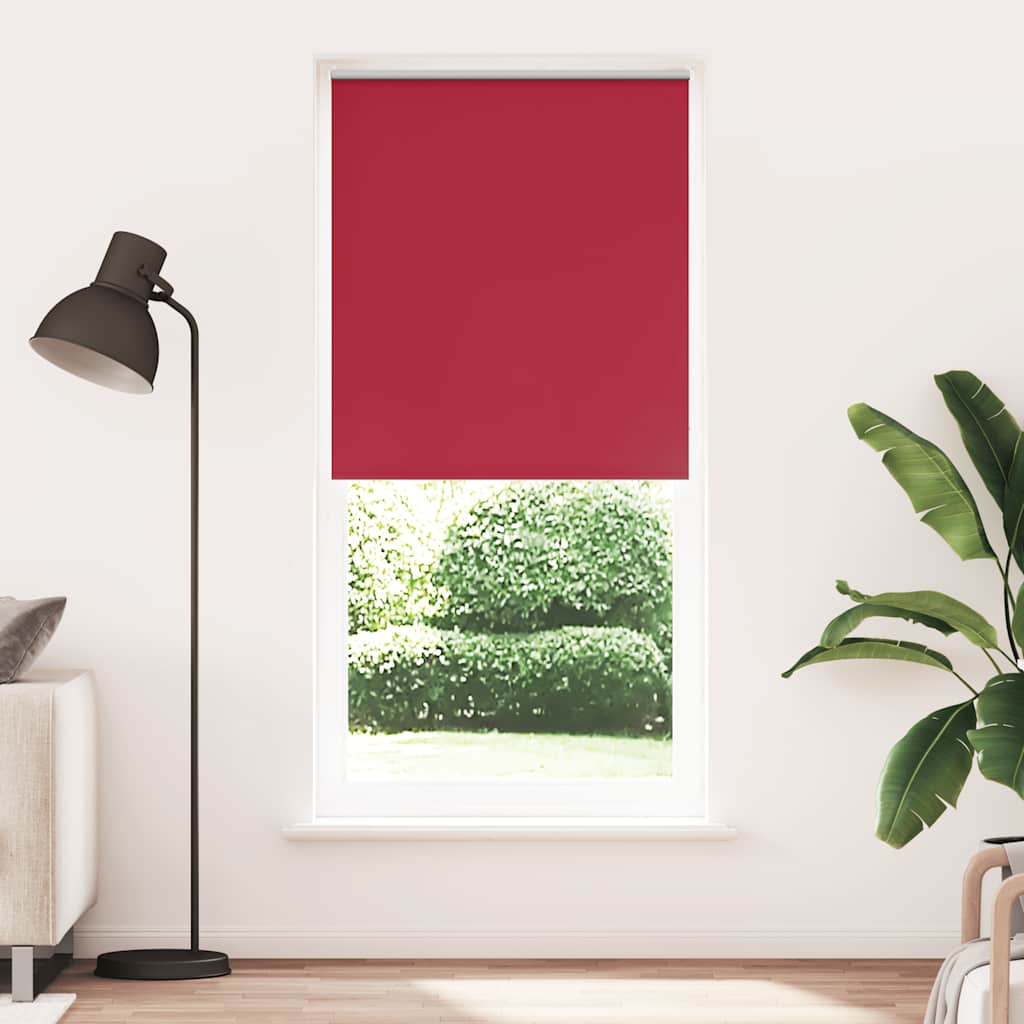 Verdunkelungsrollo 84,4 x 230 cm, Stoffbreite 80 cm, rot