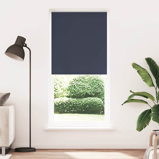 Verdunkelungsrollo 84,4 x 230 cm, Stoffbreite 80 cm, Marineblau