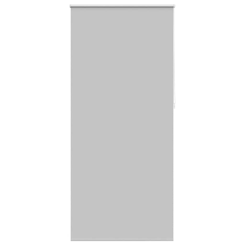 Blackout roller blind 84.4 x 230 cm, fabric width 80 cm, grey