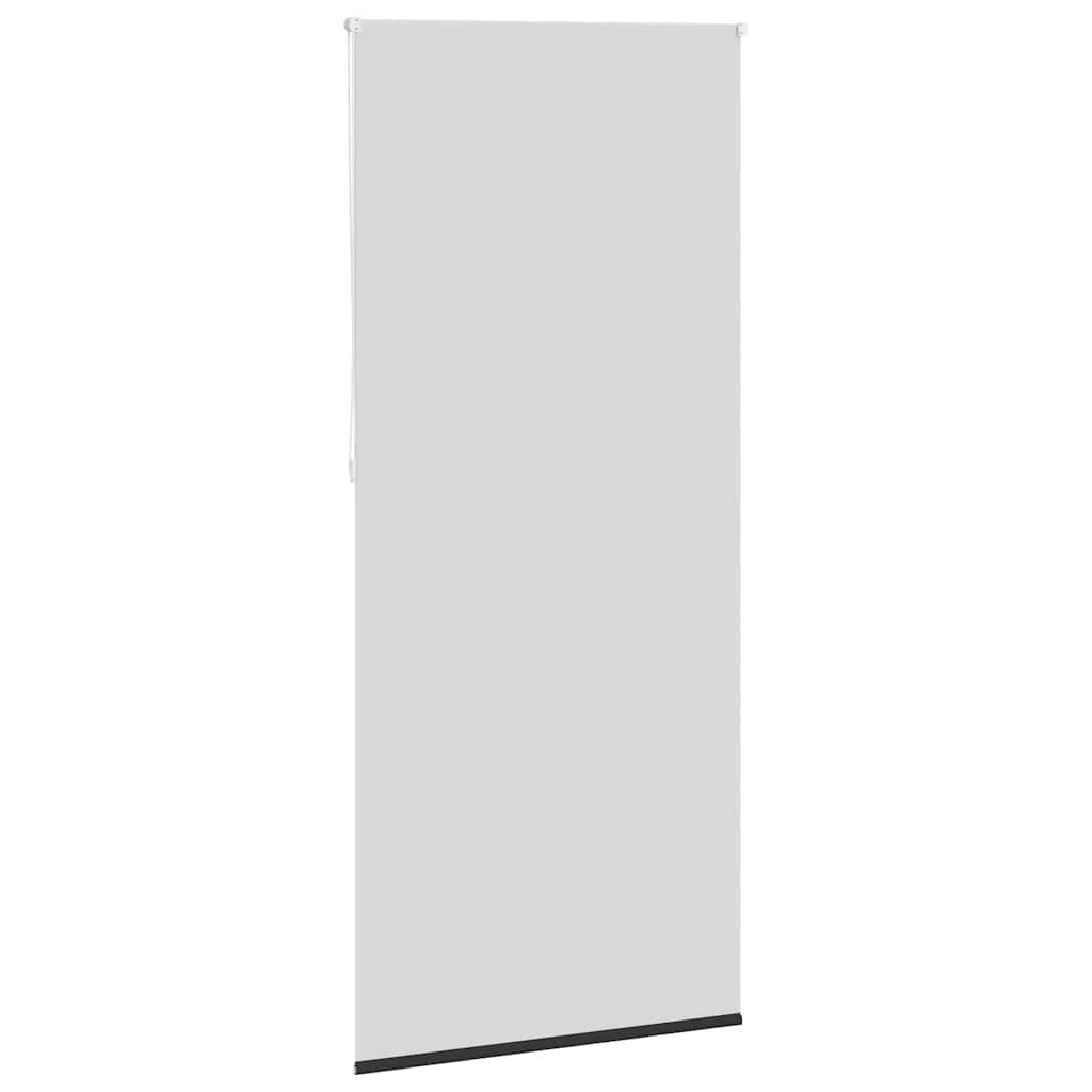 Blackout roller blind 84.4 x 230 cm, fabric width 80 cm, black