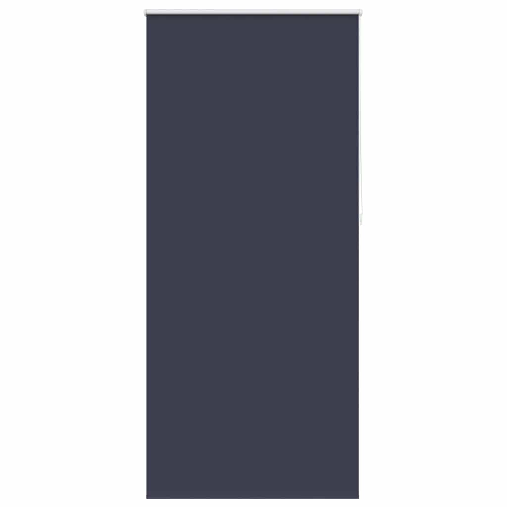 Blackout blind 124.4 x 230 cm, fabric width 120 cm, navy blue