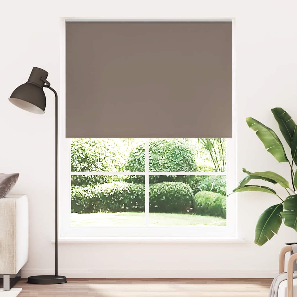 Store occultant 164,4 x 230 cm, largeur de tissu 160 cm, marron café