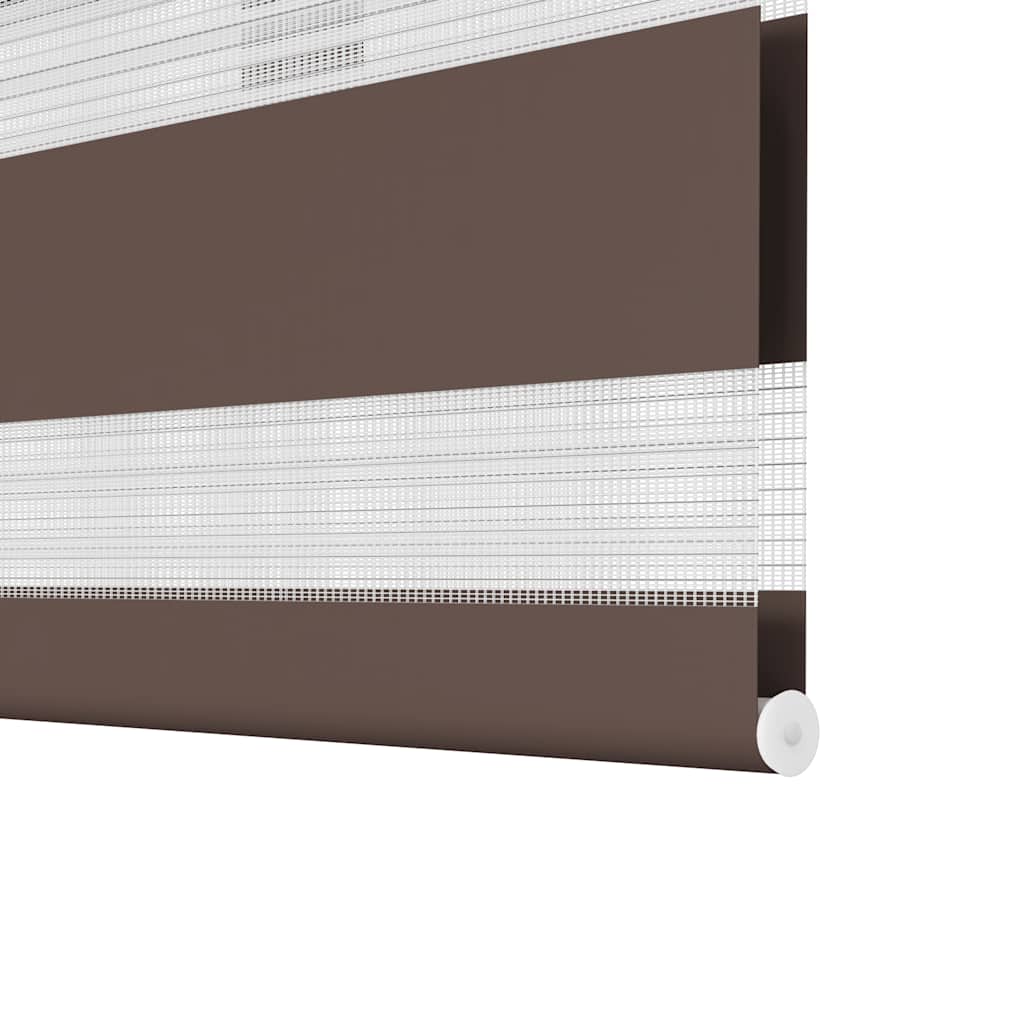 Store jour-nuit 40,9 x 100 cm, largeur du tissu 36,7 cm, marron café