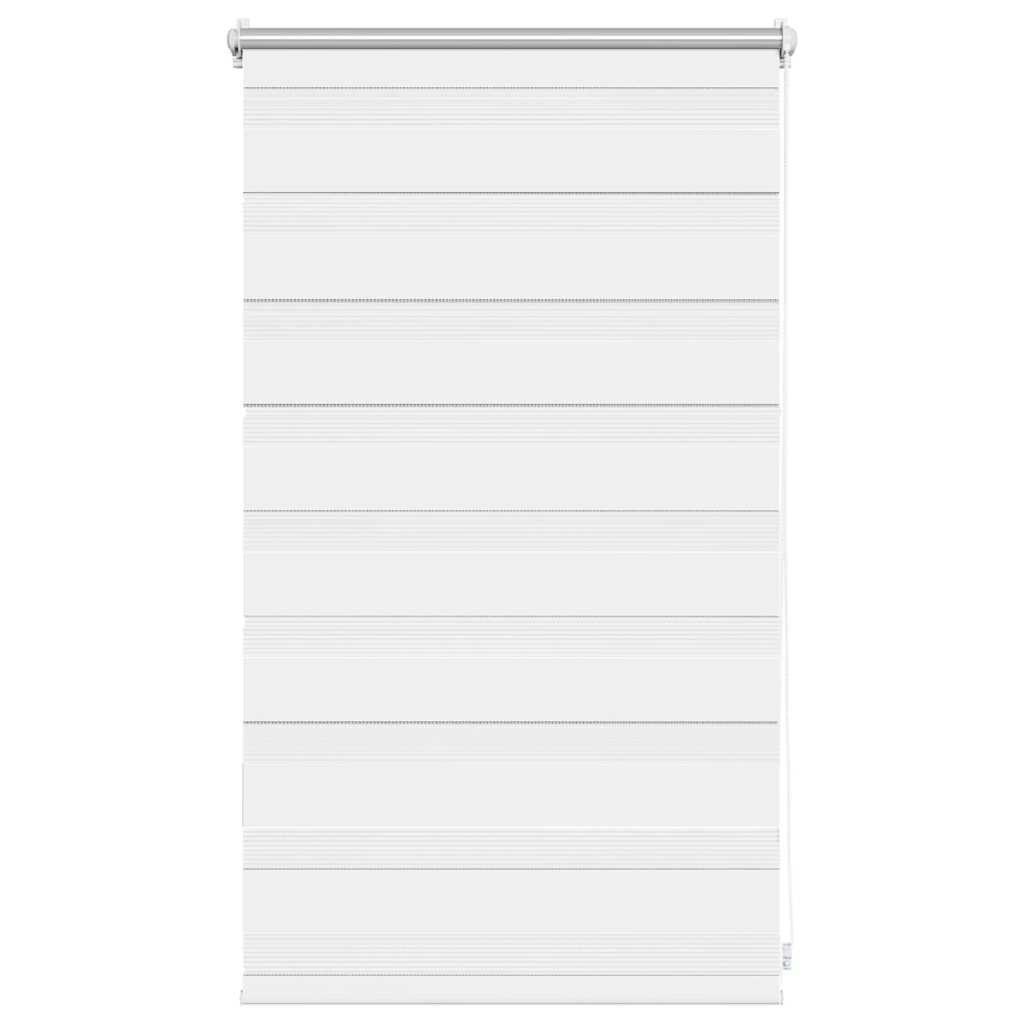 Zebra Blind 50.9 x 100 cm, fabric width 46.7 cm, White