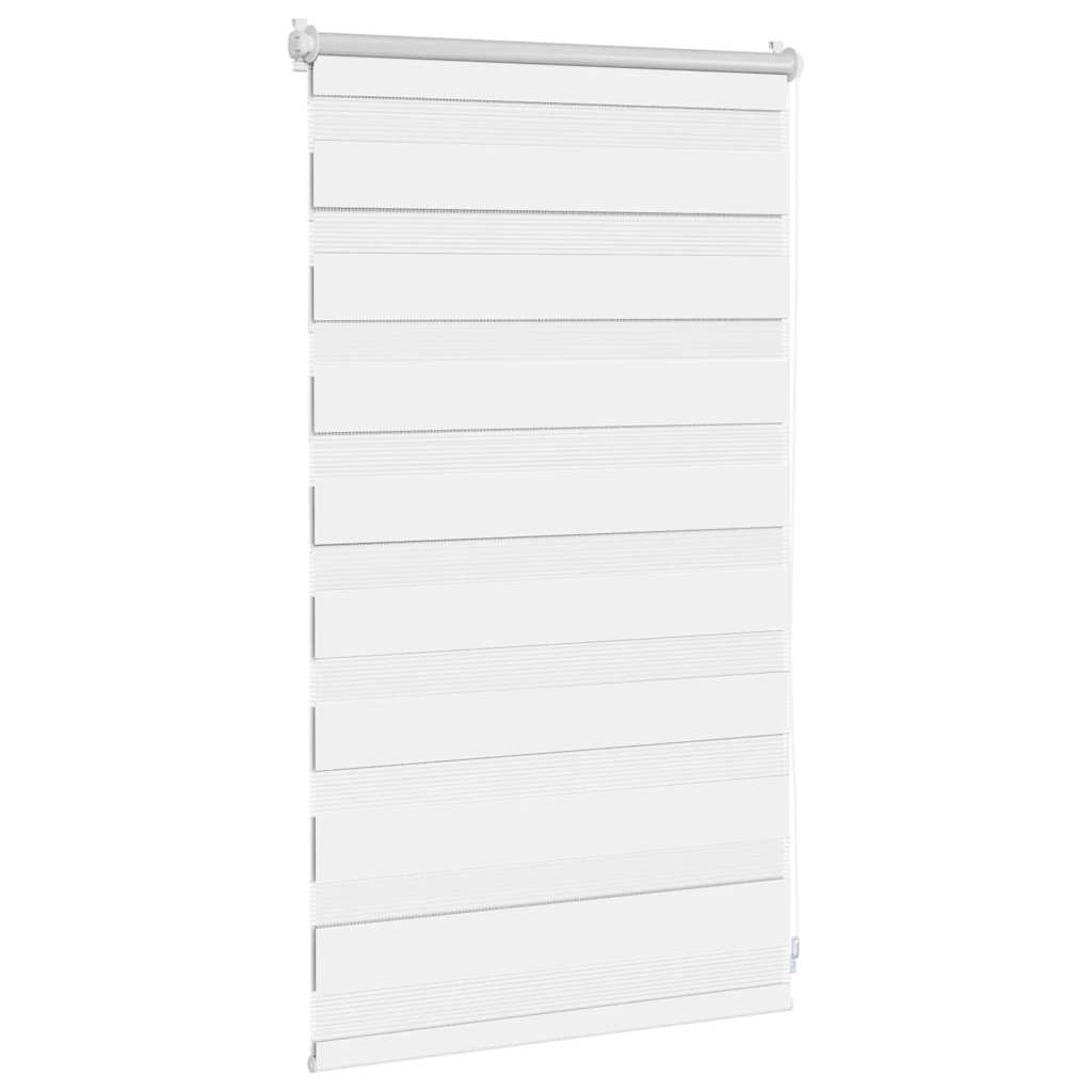 Zebra Blind 50.9 x 100 cm, fabric width 46.7 cm, White