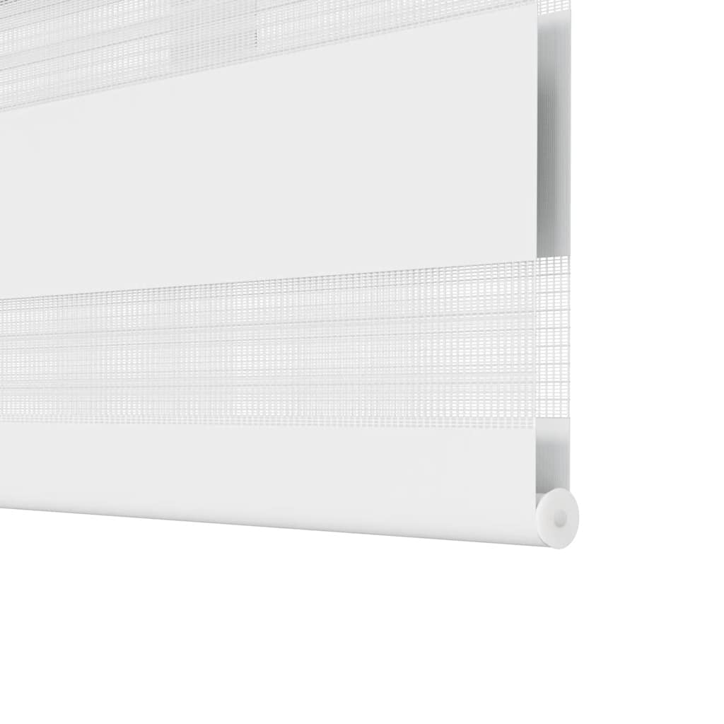 Zebra-Rollo 60,9 x 120 cm, Stoffbreite 56,7 cm, Weiß