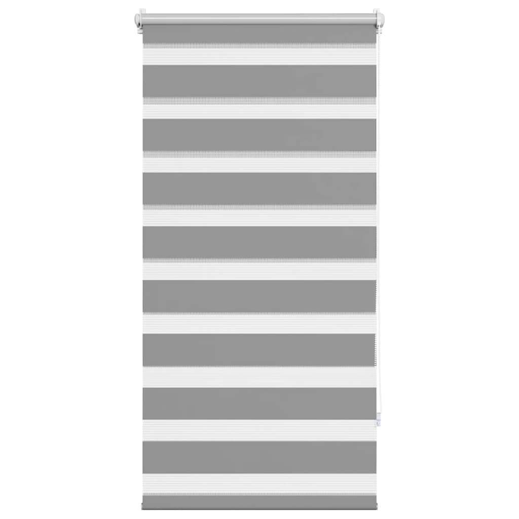 Store zébré 60,9 x 120 cm, largeur du tissu 56,7 cm, gris
