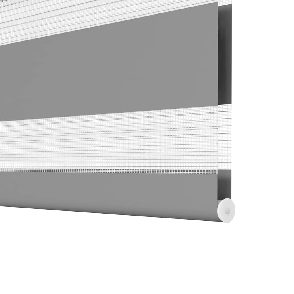 Store zébré 60,9 x 120 cm, largeur du tissu 56,7 cm, gris