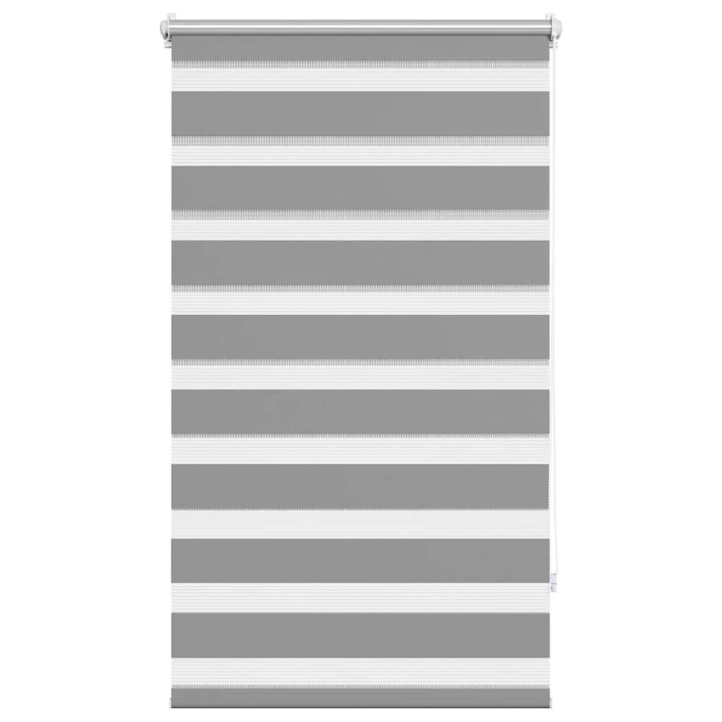 Zebra blind 70.9 x 120 cm, fabric width 66.7 cm, grey