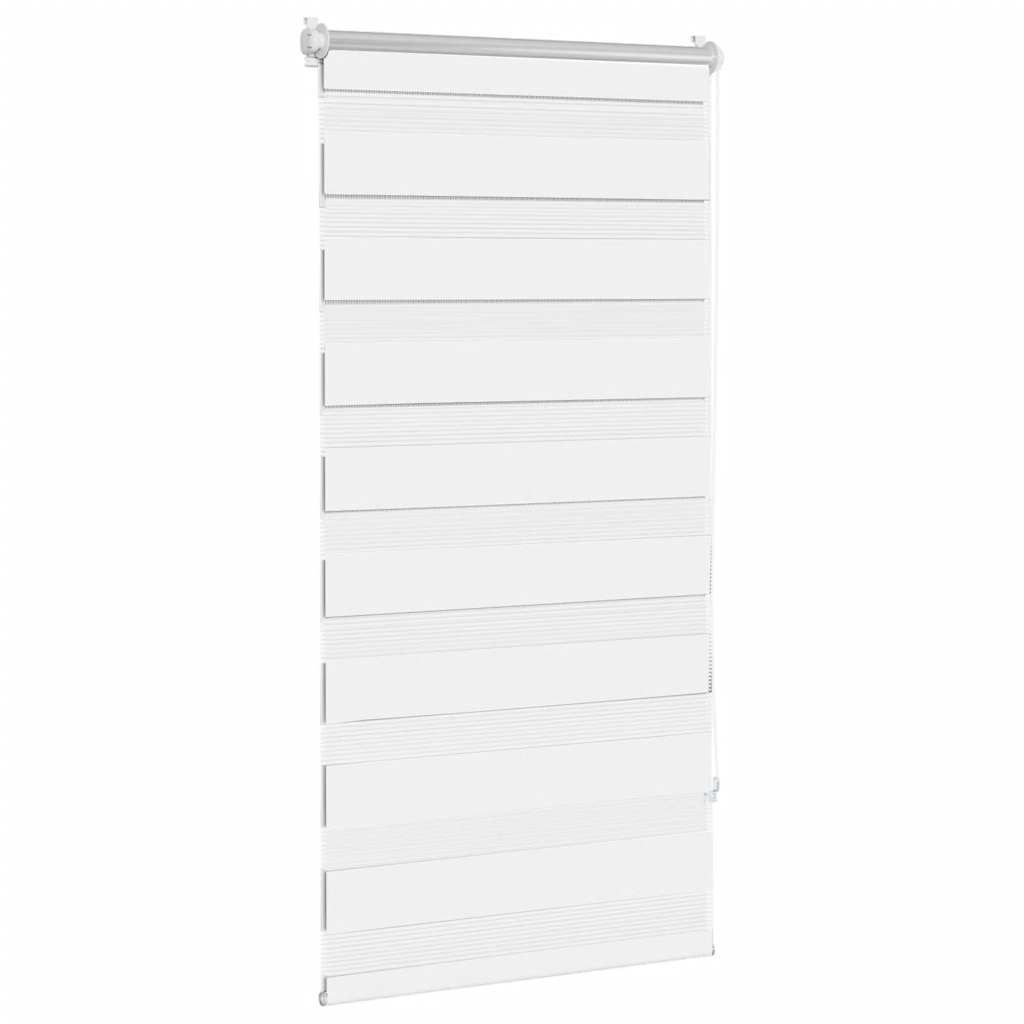 Store jour/nuit 80,9 x 150 cm, largeur du tissu 76,7 cm, blanc