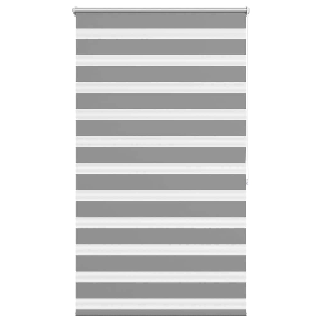 Zebra blind 80.9 x 175 cm, fabric width 76.7 cm, grey