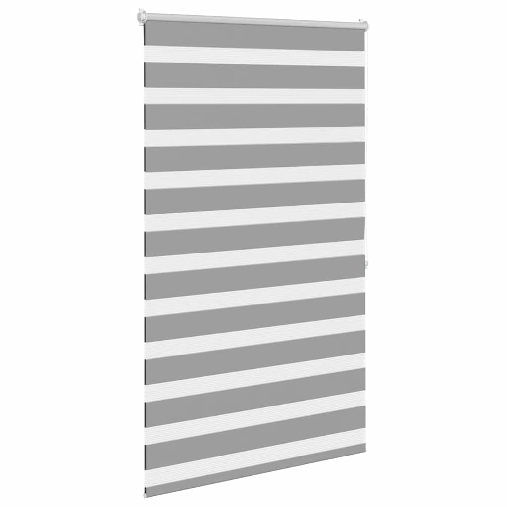 Zebra blind 80.9 x 175 cm, fabric width 76.7 cm, grey