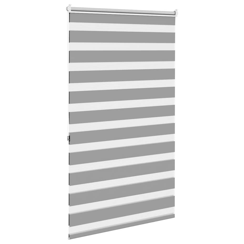 Zebra blind 80.9 x 175 cm, fabric width 76.7 cm, grey
