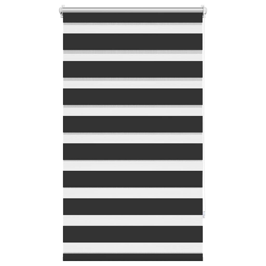 Zebra blind 90.9 x 150 cm, fabric width 86.7 cm, black