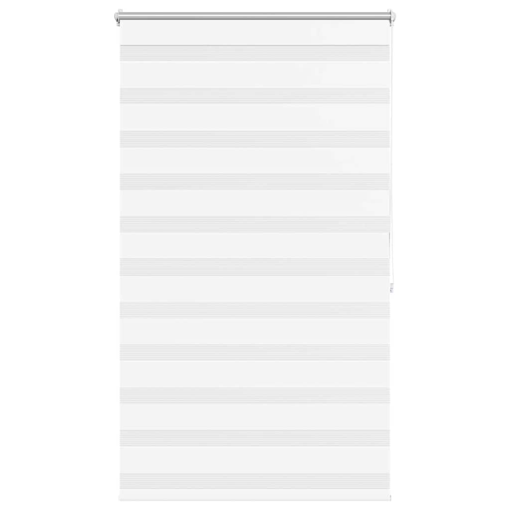 Zebra Pleated Blind 100.9 x 175 cm, fabric width 96.7 cm, white