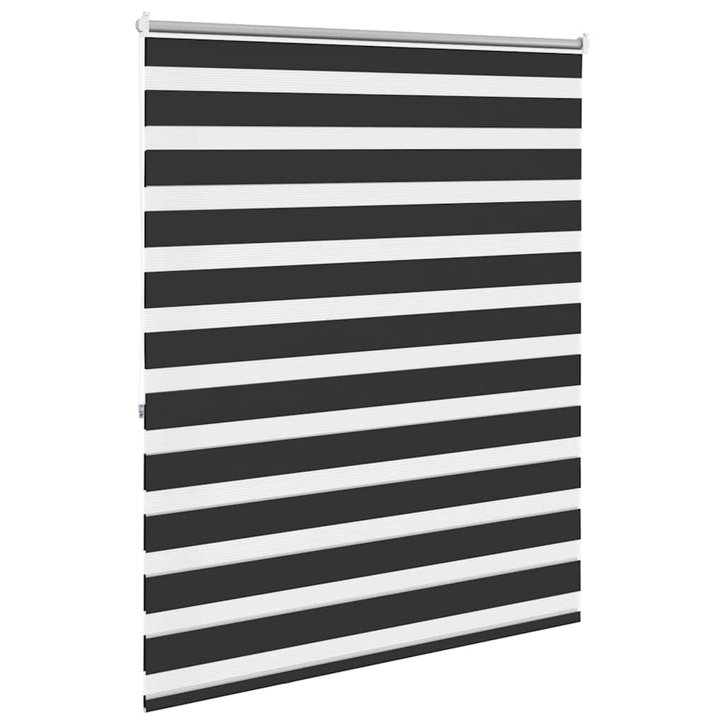 Zebra-Rollo 120,9 x 175 cm, Stoffbreite 116,7 cm, schwarz