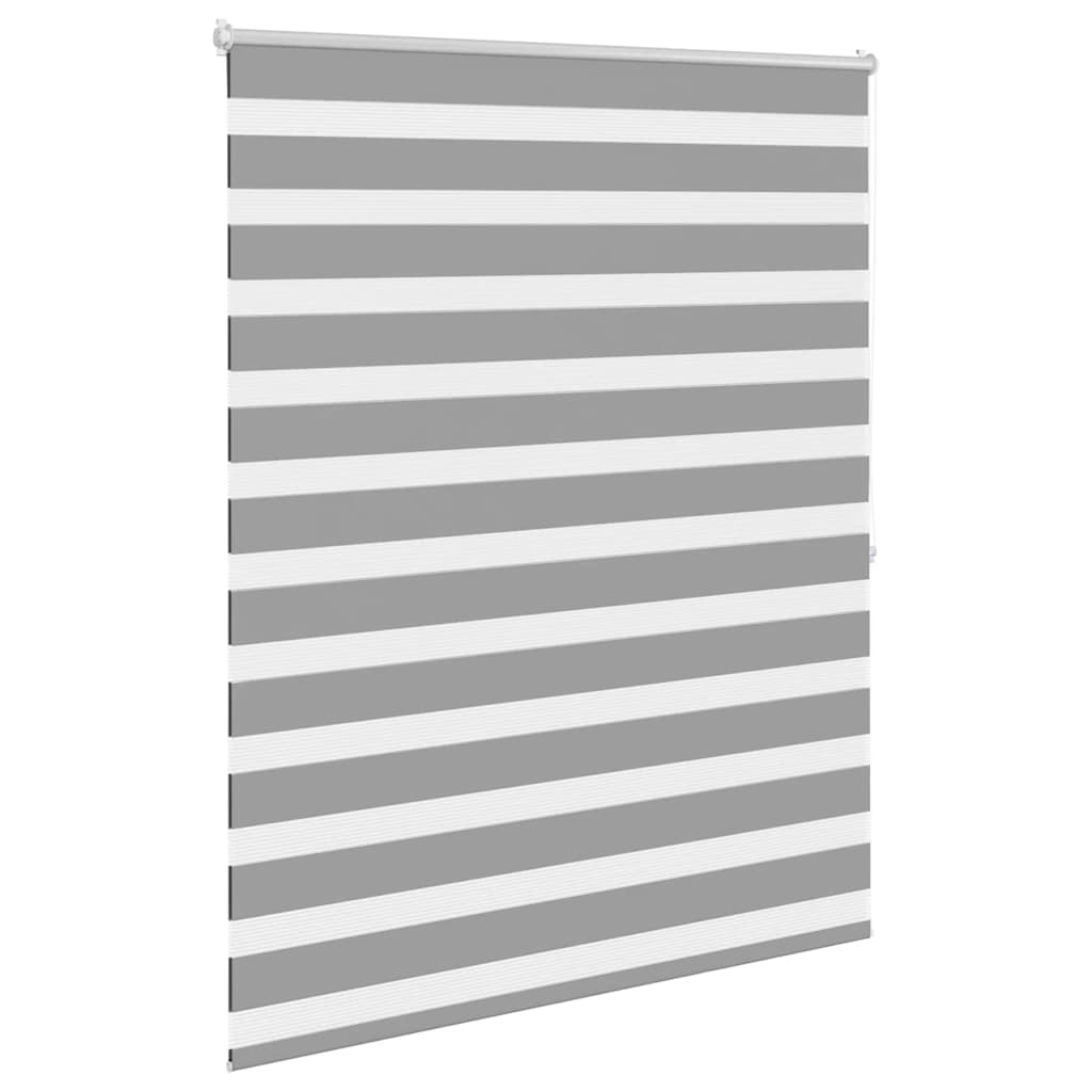 Zebra blind 140.9 x 175 cm, fabric width 136.7 cm, grey