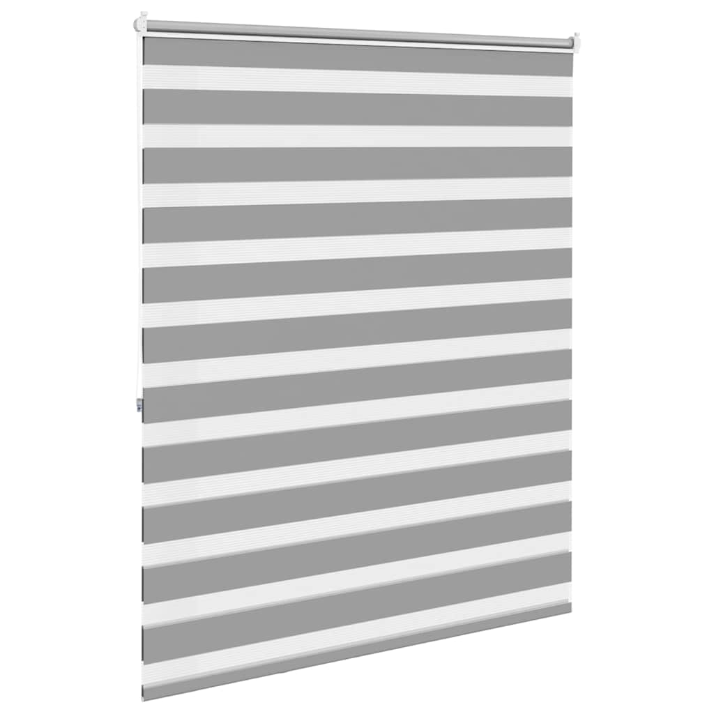 Zebra blind 140.9 x 175 cm, fabric width 136.7 cm, grey