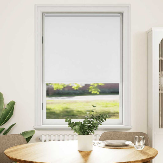 Verdunkelungsrollo 84,4 x 175 cm, Stoffbreite 80 cm, Weiß