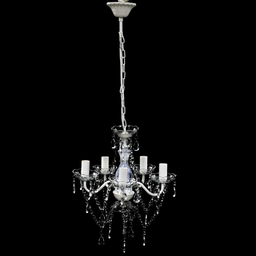 Lustre 5 lumières Transparent