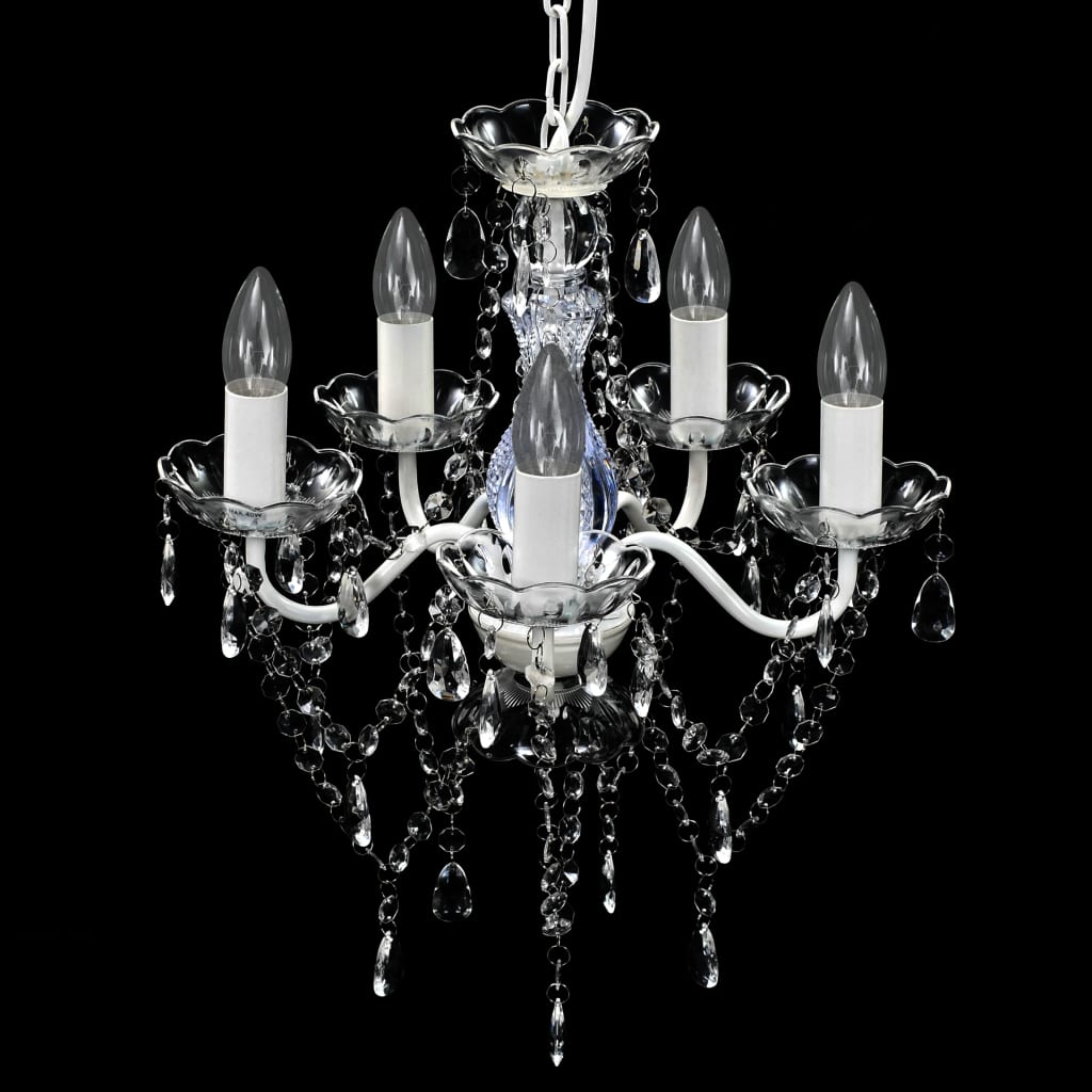 Lustre 5 lumières Transparent
