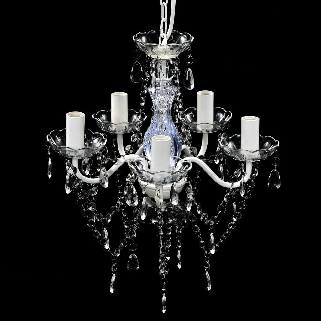 Lustre 5 lumières Transparent