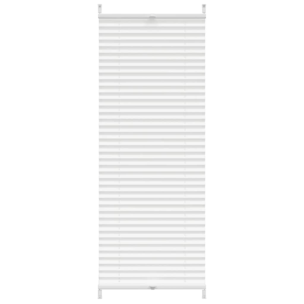 Plissee Faltrollo Rollo Plisseerollo 50x150cm Weiß