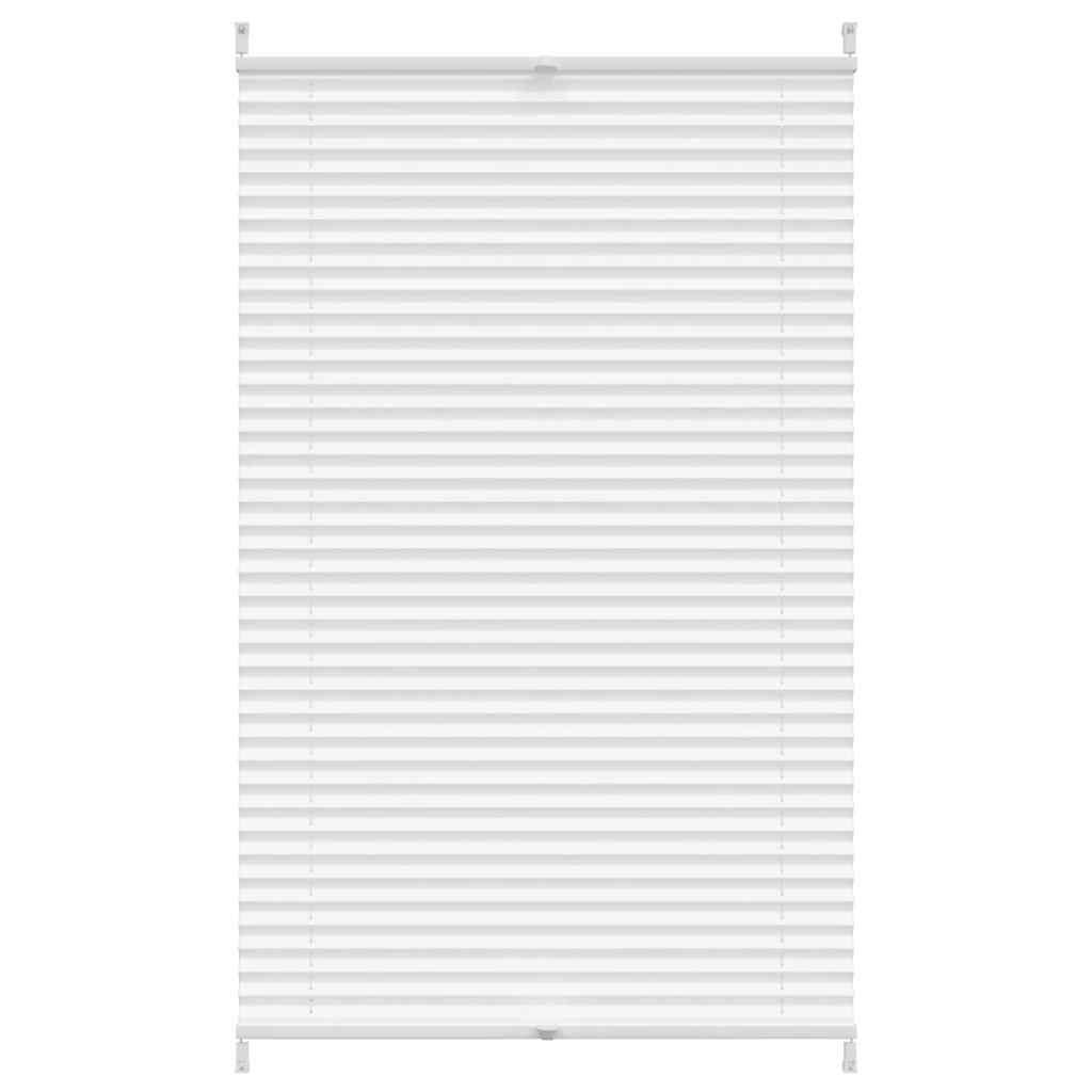 Blackout Pleated Blind 90x100 cm White