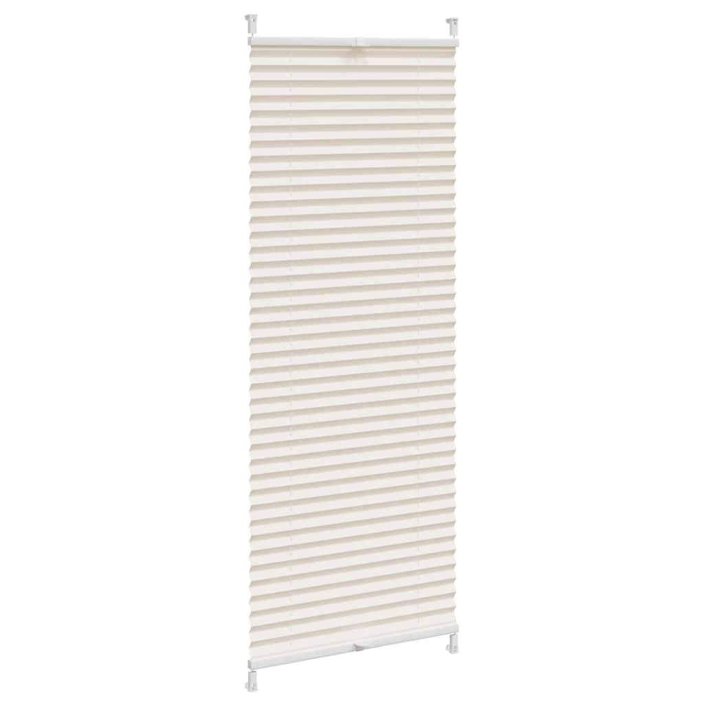Store plissé store vénitien store plissé 50x150cm Crème