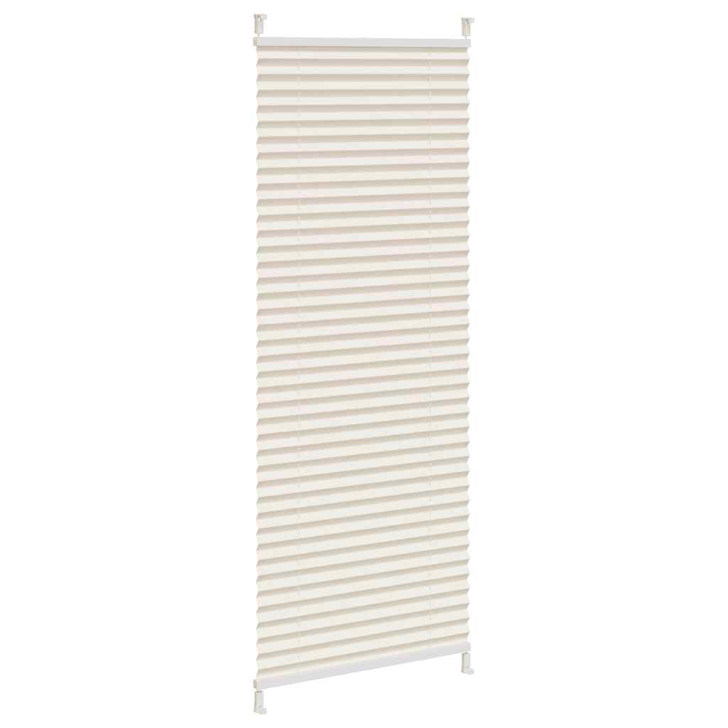 Store plissé store vénitien store plissé 50x150cm Crème