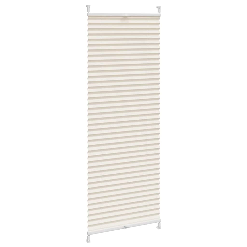 Store plissé 60x125cm Crème
