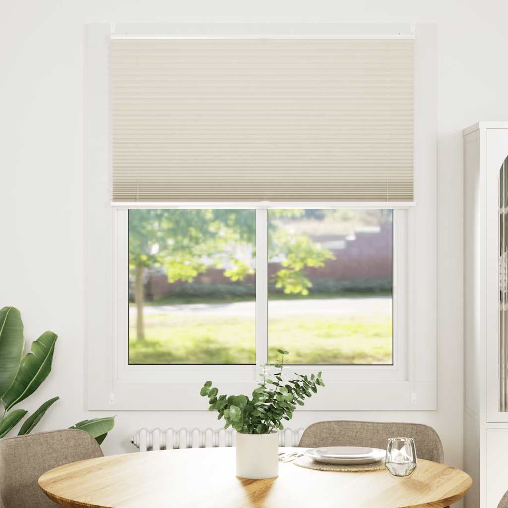 Plissee Faltrollo Rollo Plisseerollo 100x150cm Creme