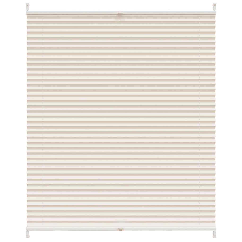 Store plissé 110x125cm Crème