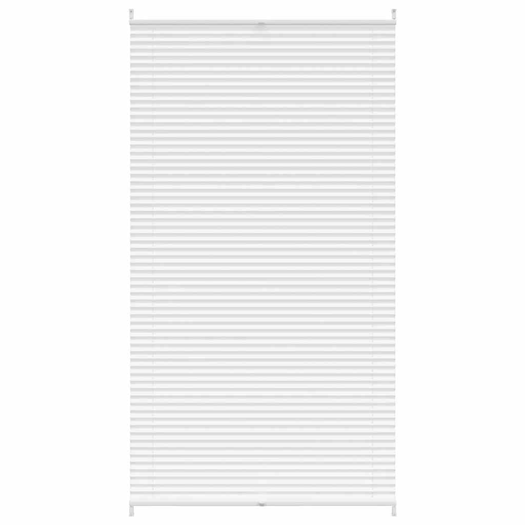 Plissee Faltrollo Rollo Plisseerollo  110x200cm Weiß