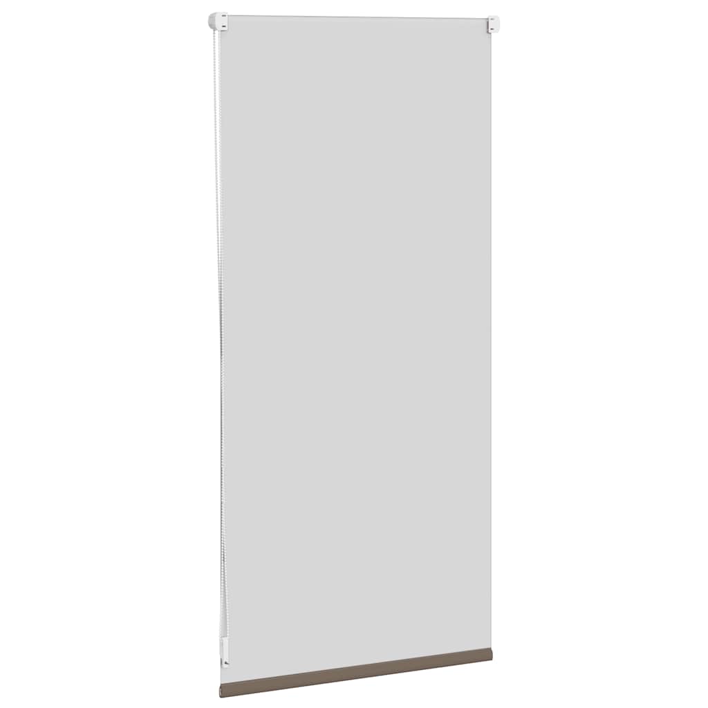 Blackout blind 44.4 x 100 cm, fabric width 40 cm, coffee brown