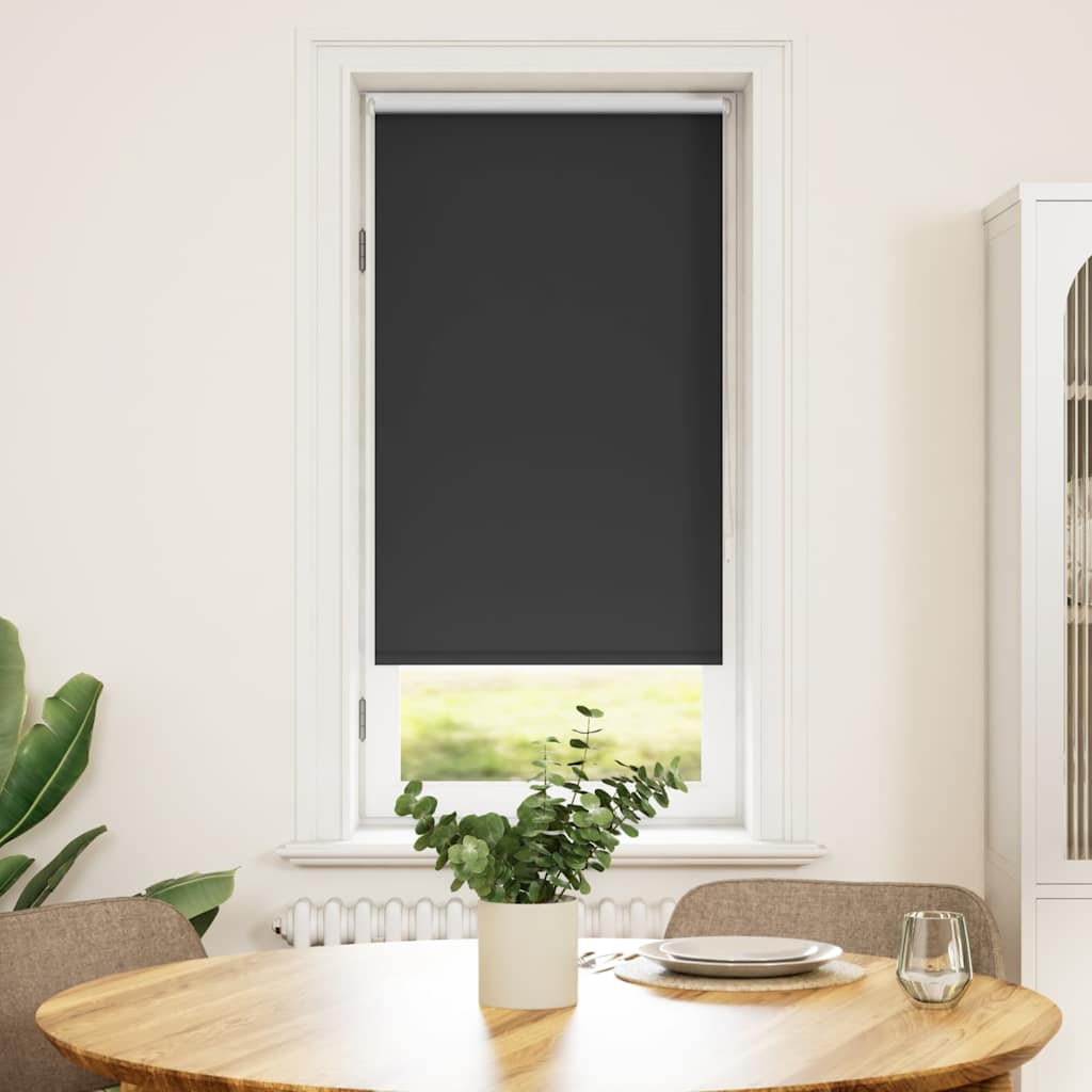 Store occultant 44,4 x 100 cm, largeur de tissu 40 cm, noir