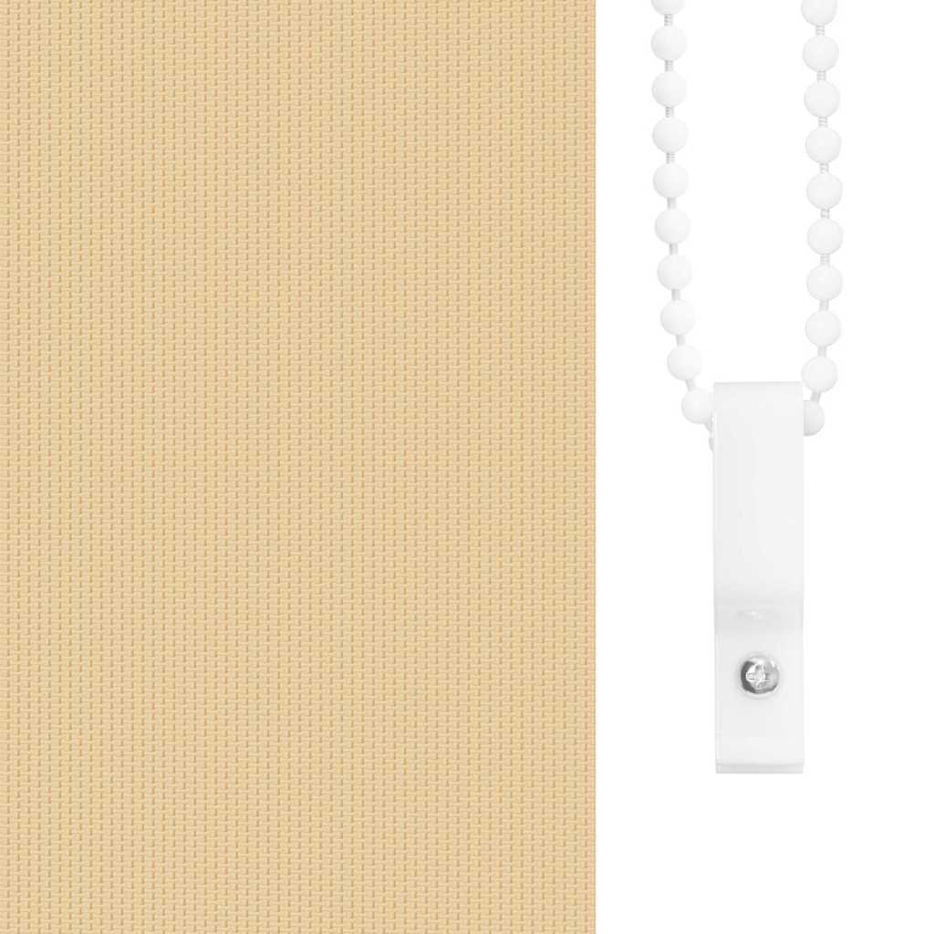 Blackout blind 64.4 x 120 cm, fabric width 60 cm, beige