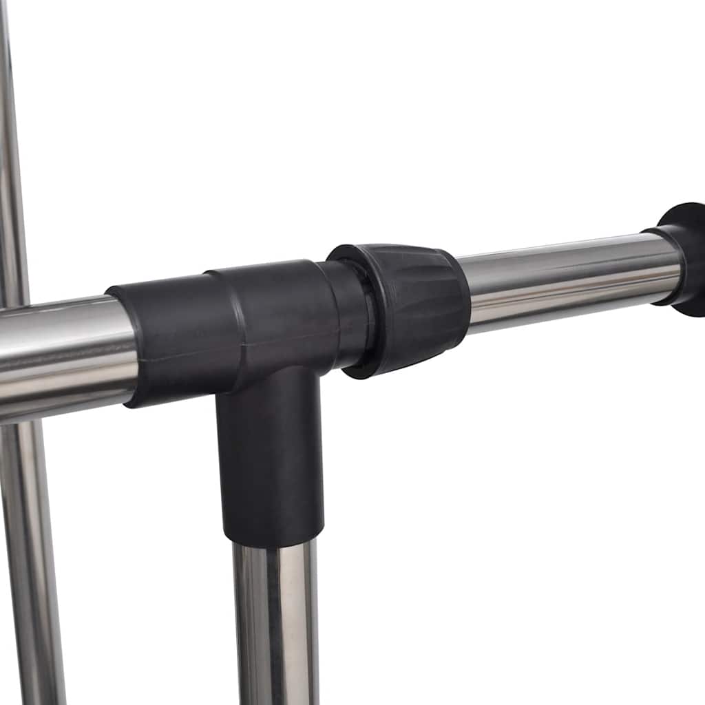 Adjustable Clothes Racks 2 pcs. 2 Hanging Rails