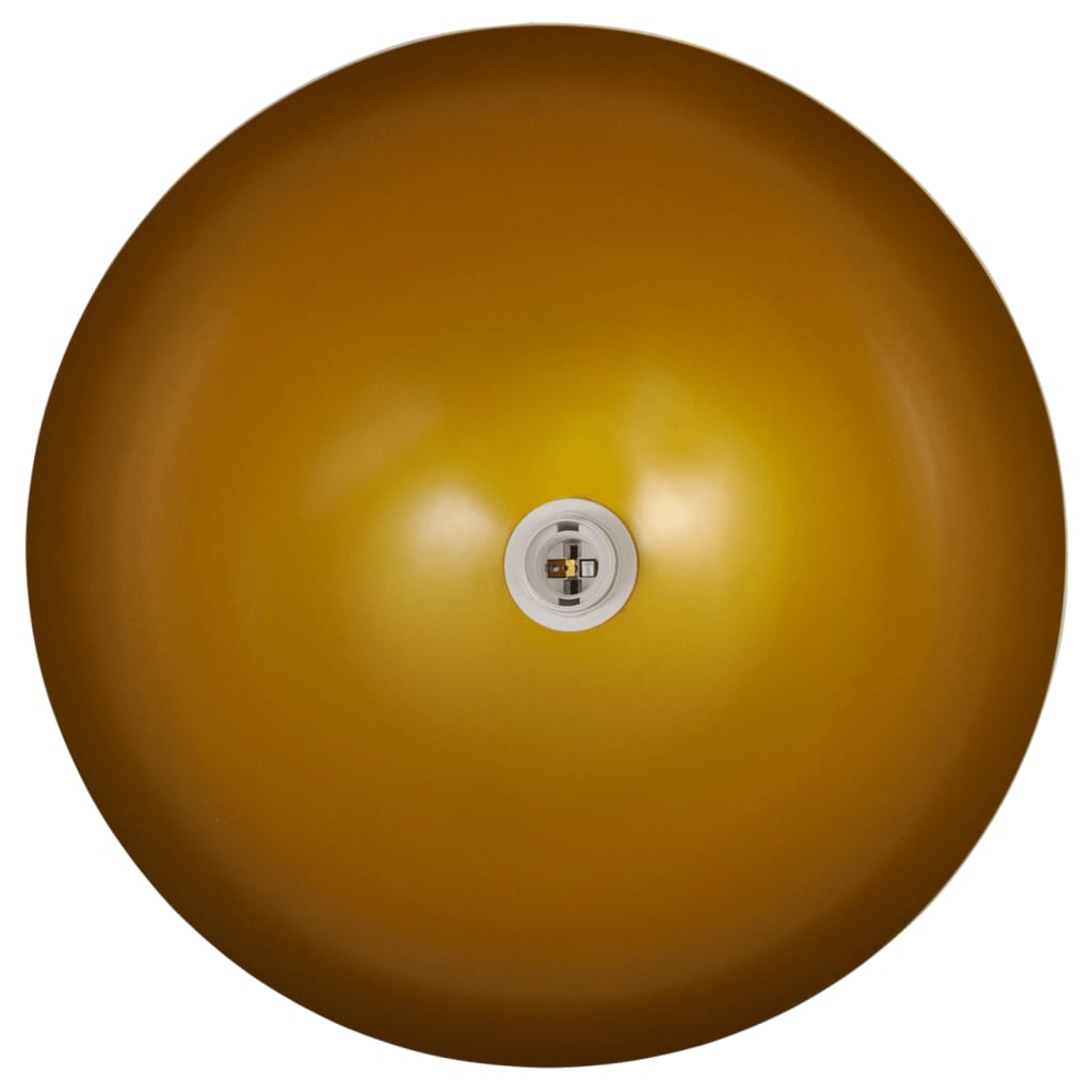 Ceiling Light 2 pcs. Height-Adjustable Hemispherical White