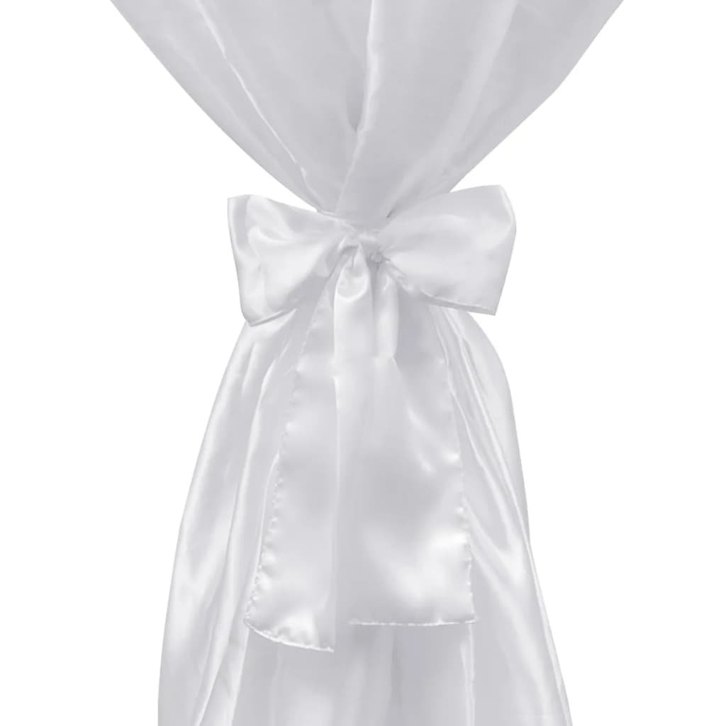 2 x Table Cover Bar Table Cover white 80 cm