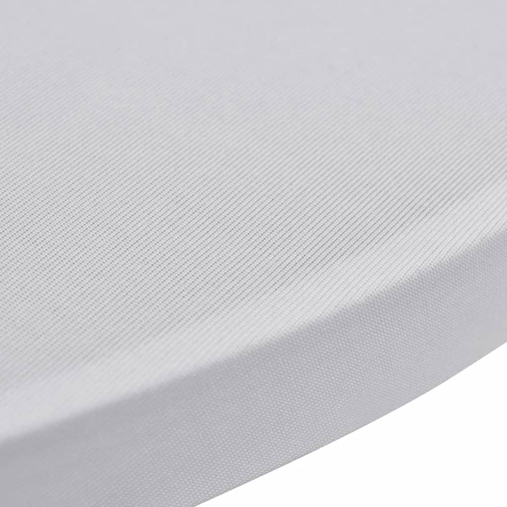 2 x Stretch Table Cover for Bar Table Ø60 cm white