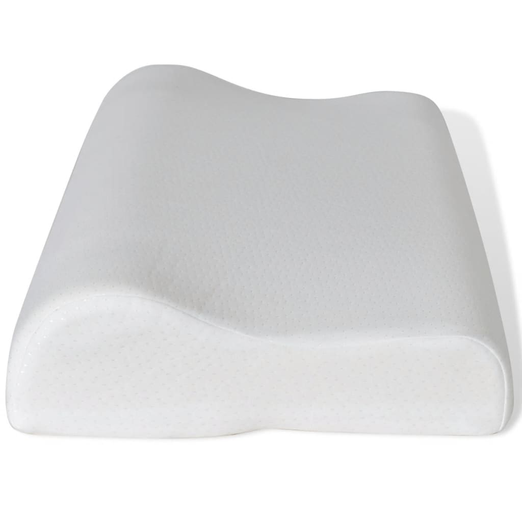 2 x Orthopedic Memory Foam Pillow Sleep Pillow Head Pillow